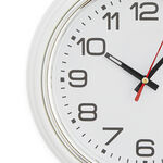 White Wall Clock 10" 